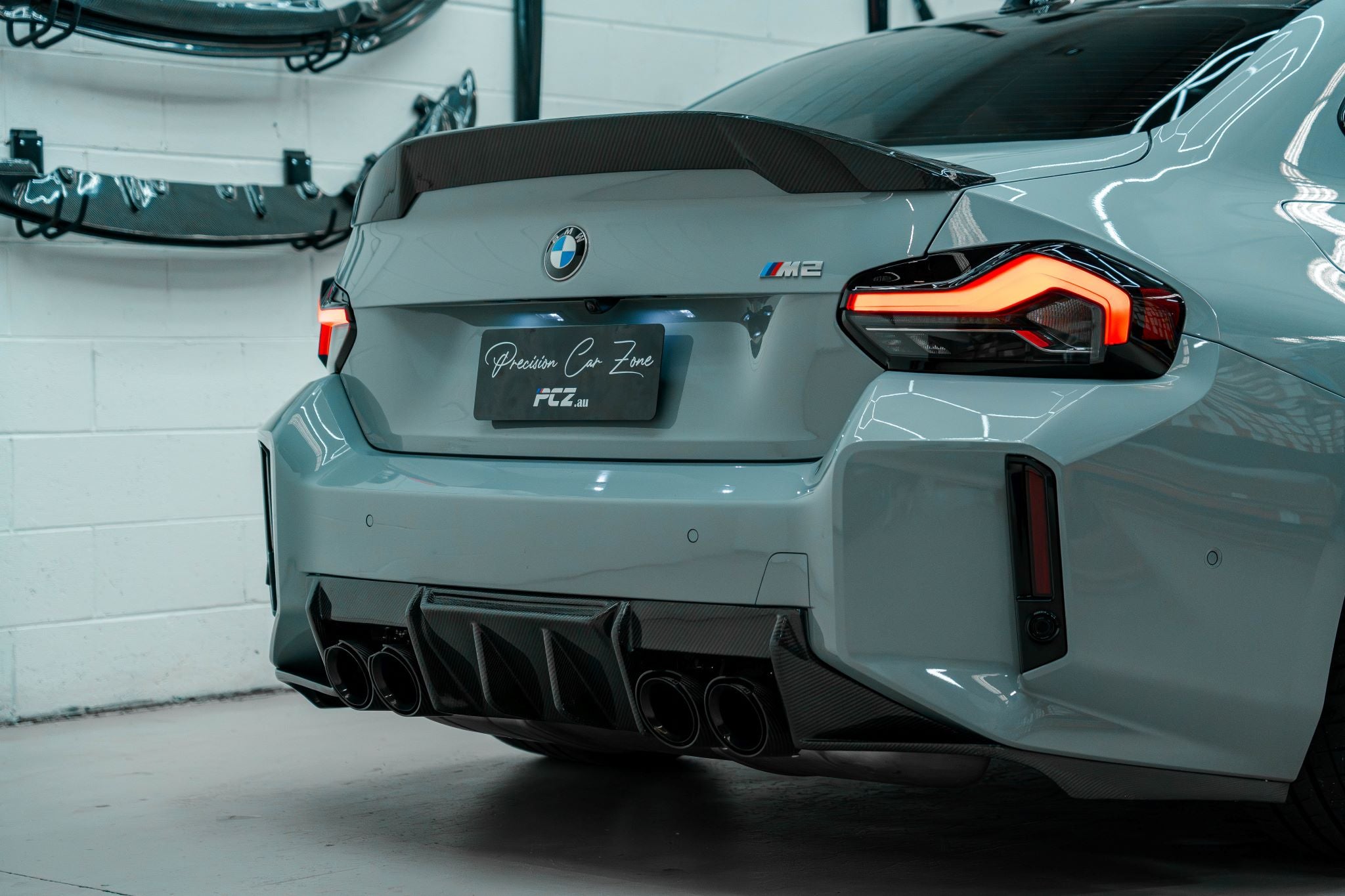 BMW G87 MHC-Performance Style Rear Diffuser — Pre-Preg Dry Carbon