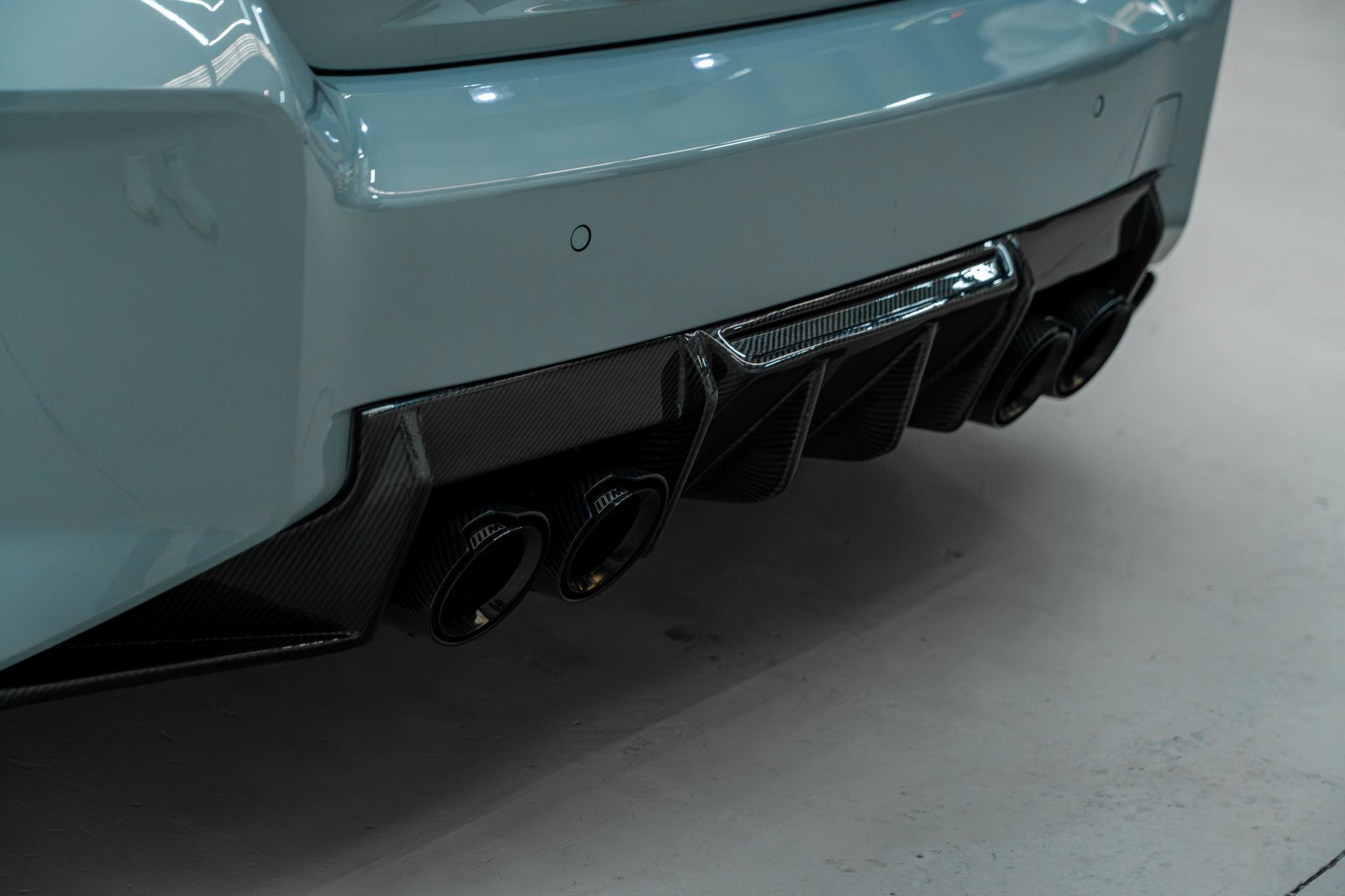 BMW G87 MHC-Performance Style Rear Diffuser — Pre-Preg Dry Carbon