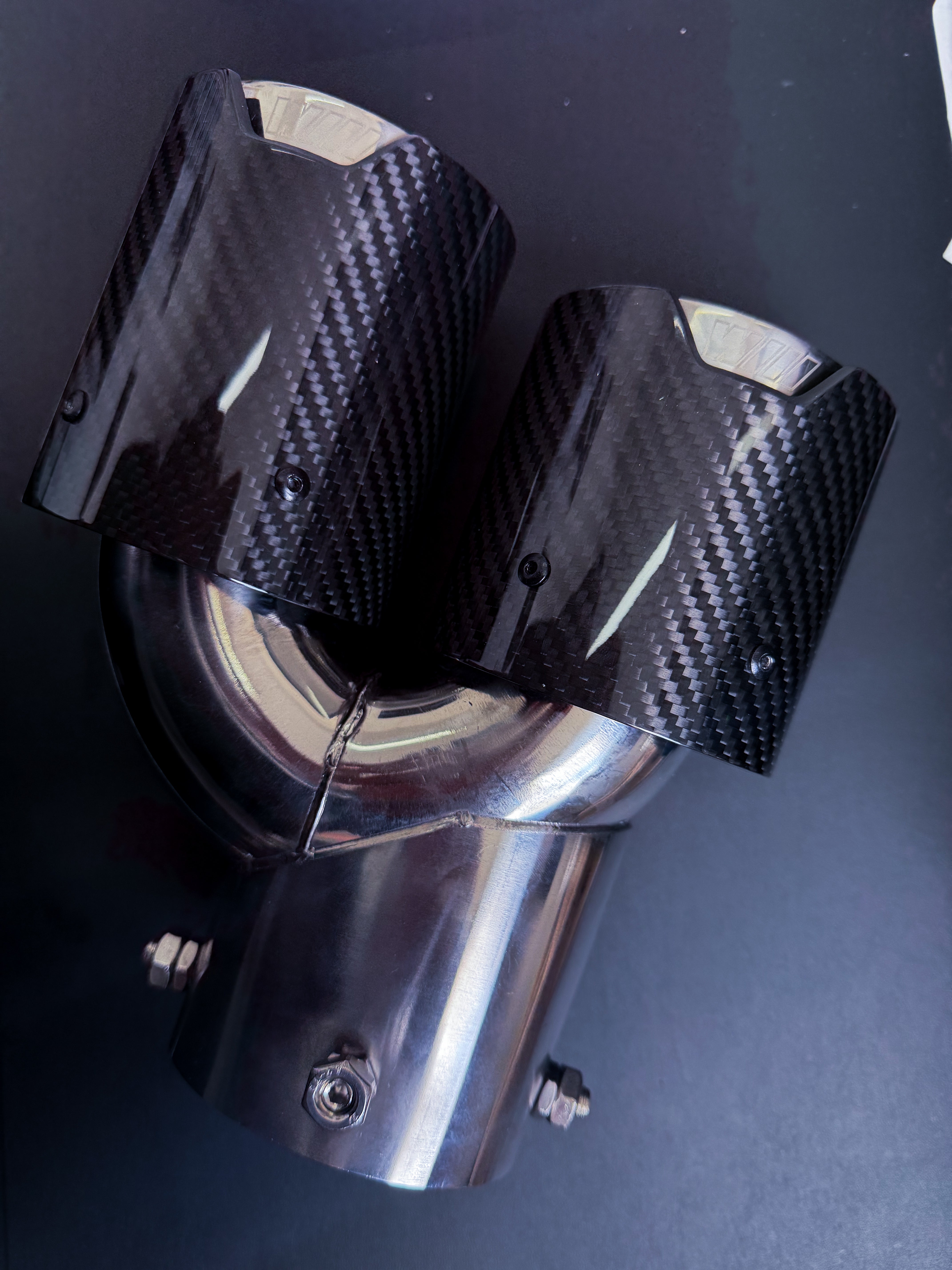 BMW G20 M340i Y-Type Forged Carbon Exhaust Tips
