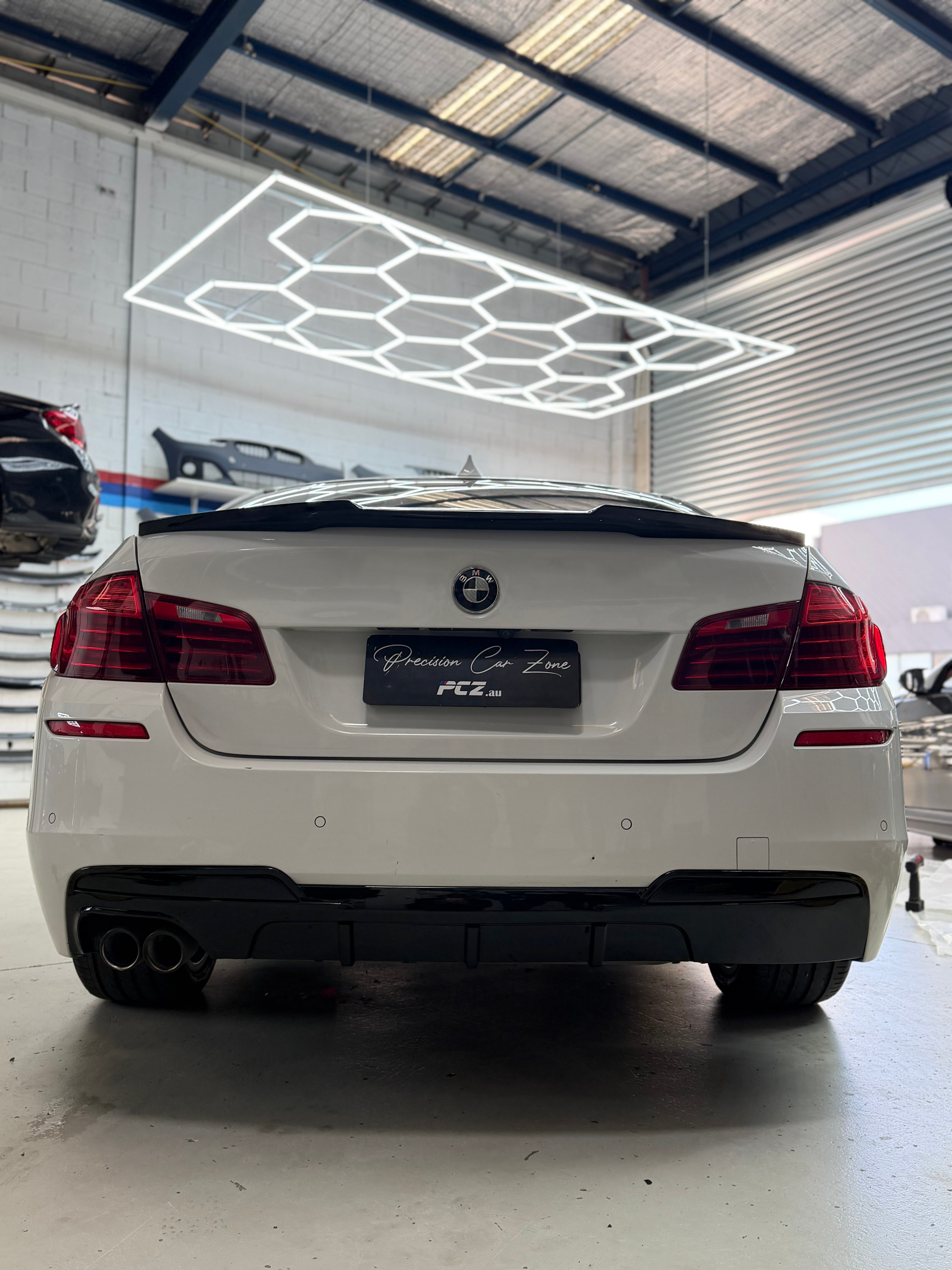 BMW 5 Series F10 M4-Style Rear Spoiler – Gloss Black