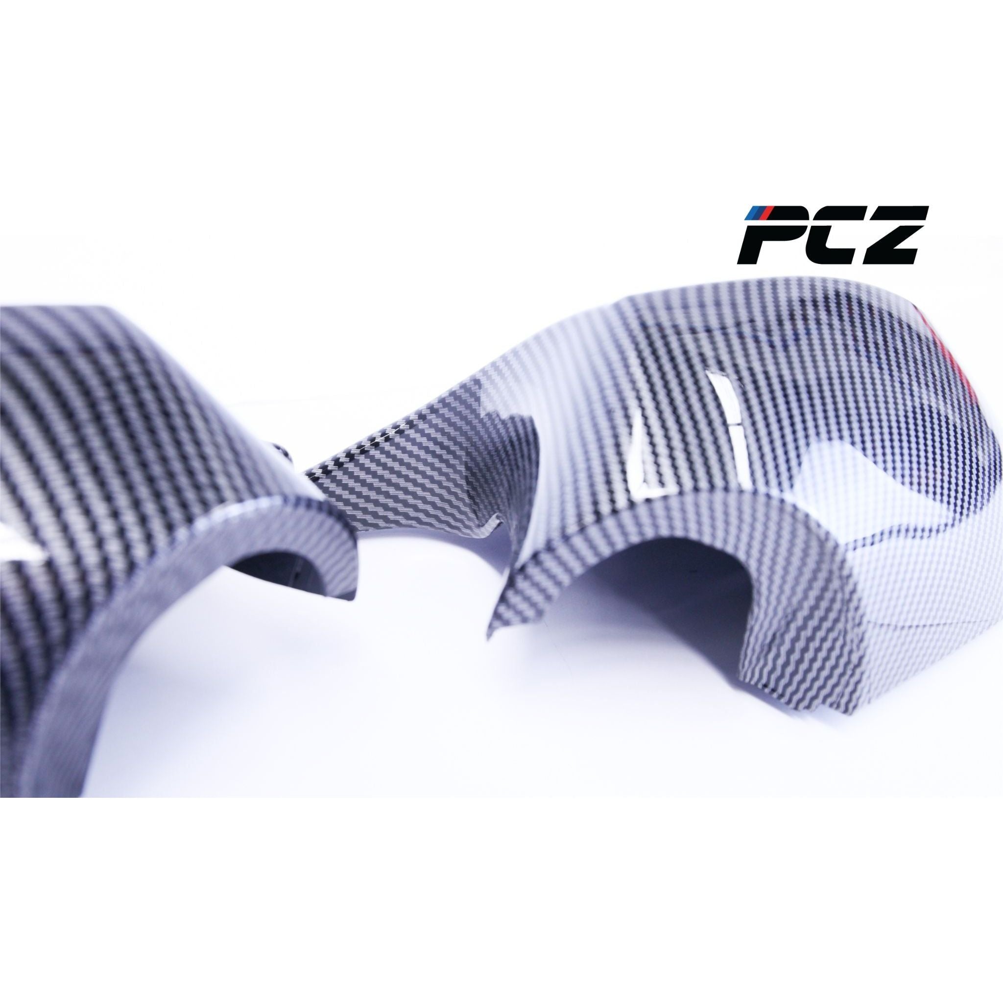 E90 E91 E92 E93 E81 E82 Pre-LCI M-Style Carbon Look Side Mirror Cover Caps
