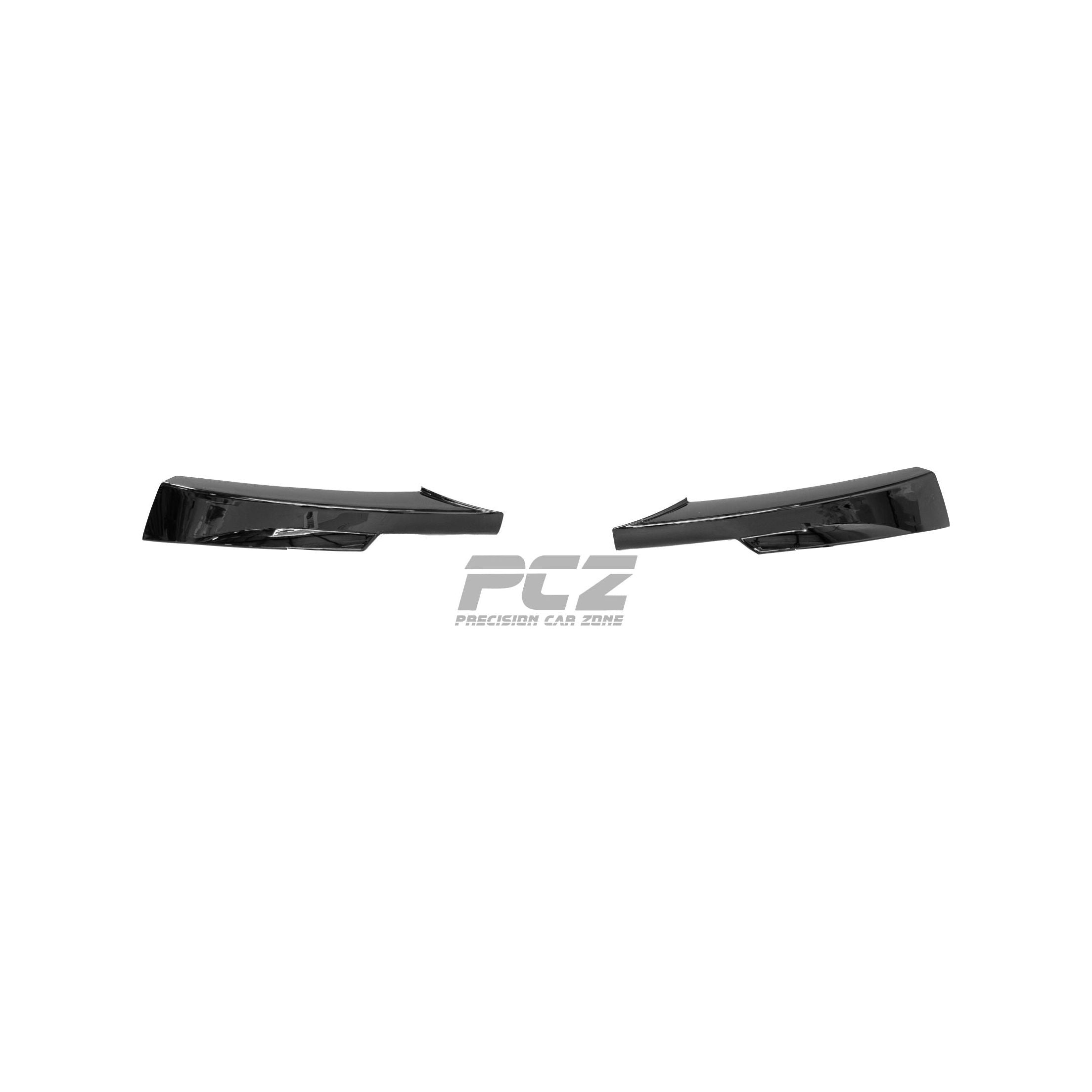 BMW E90 LCI 2009-11 M-Tech Front Bumper Splitter Glossy Black