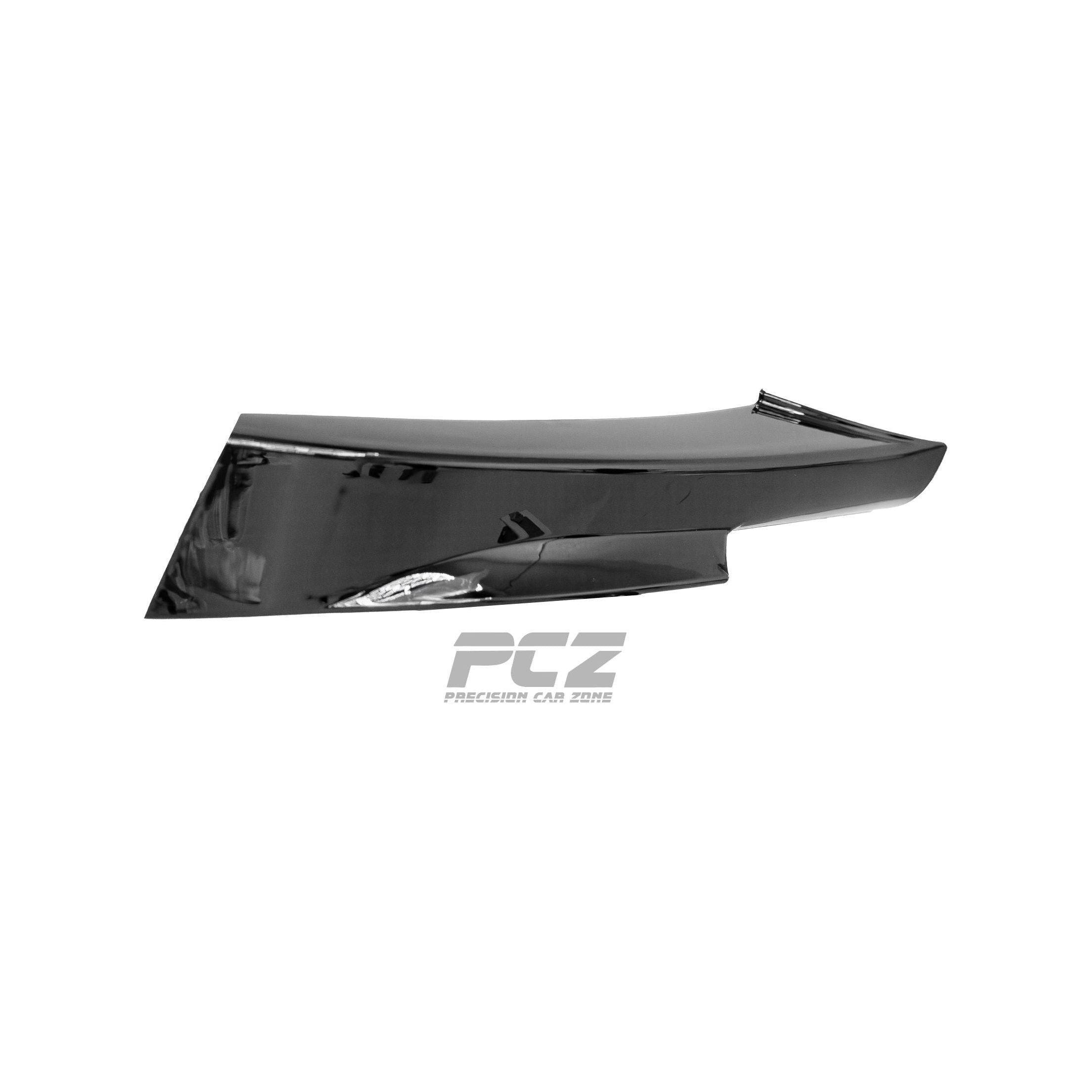 BMW E90 LCI 2009-11 M-Tech Front Bumper Splitter Glossy Black