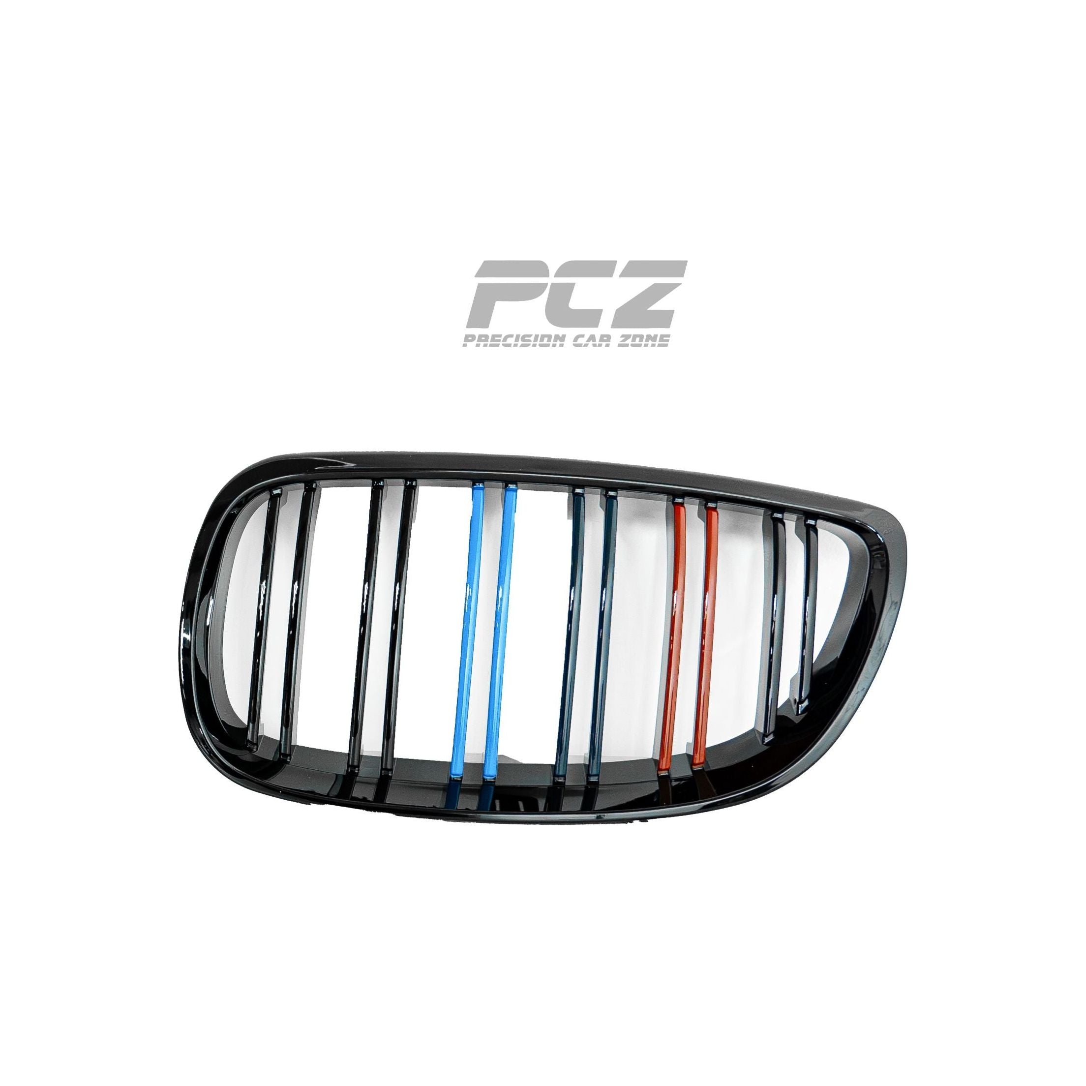 BMW E90 LCI Dual Grill M-Sport Style/Glossy Black