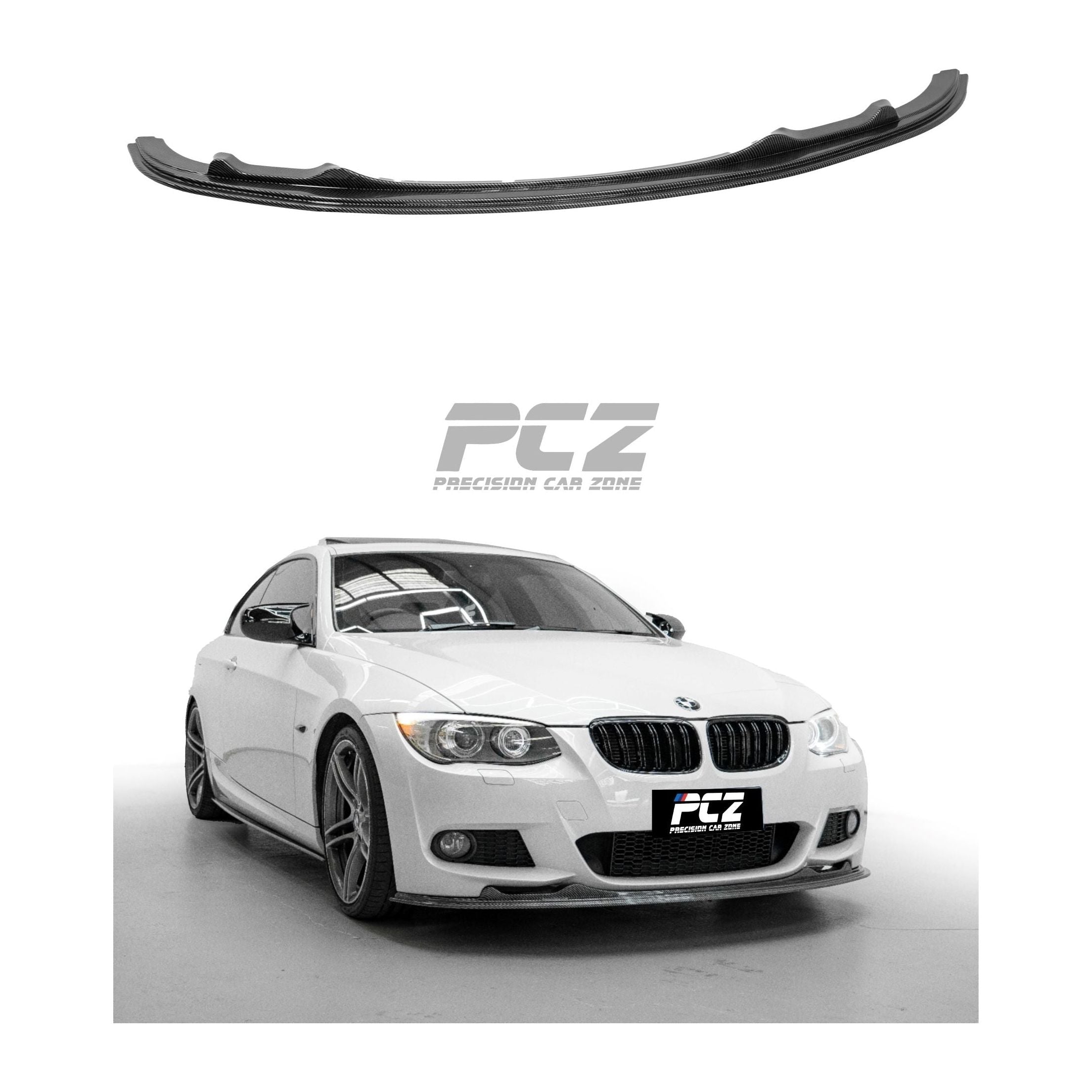 E92/E93 PRE Arkym-STYLE FRONT LIP CARBON LOOK