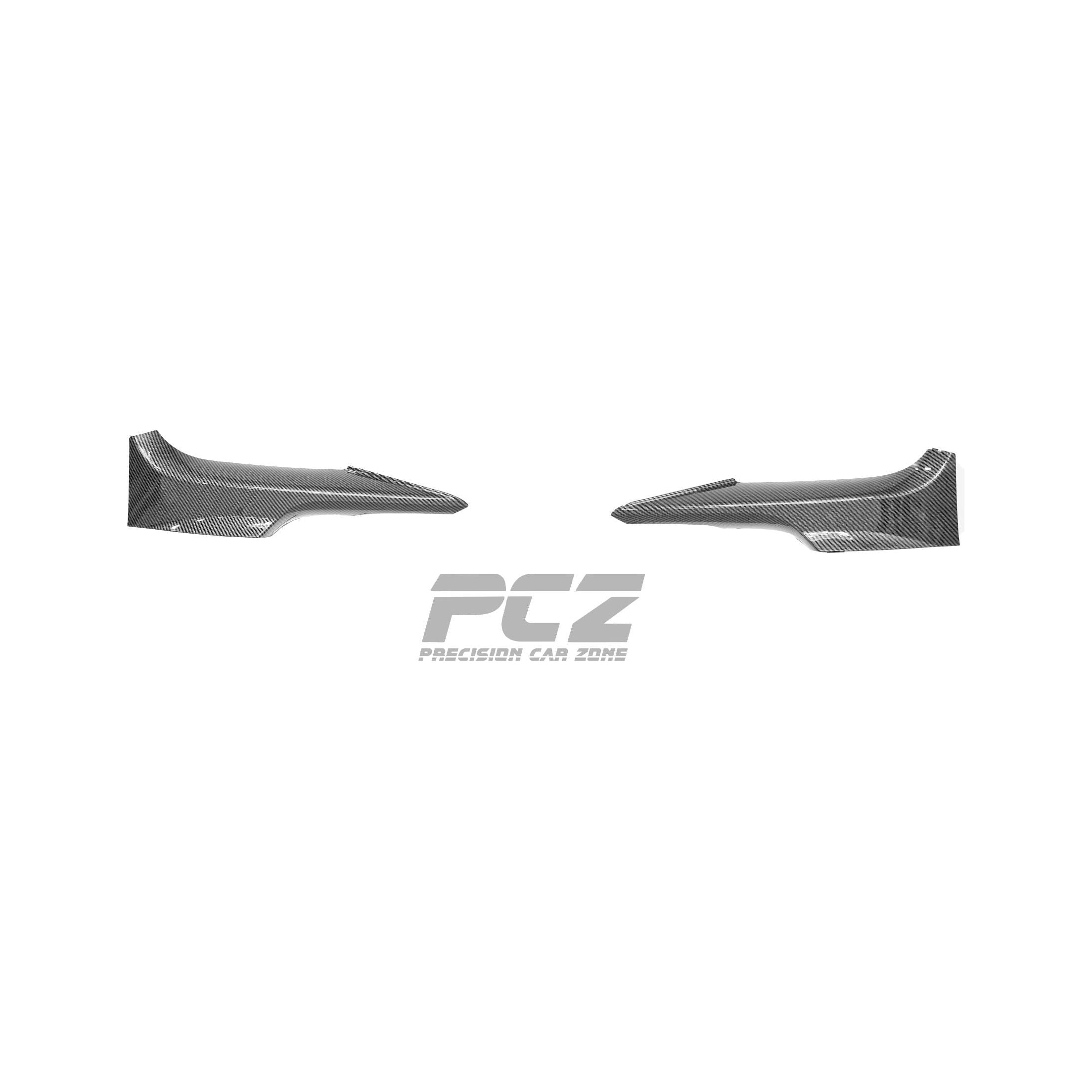 E92/E93 PRE M-TECH FRONT BUMPER SPLITTER CARBON LOOK