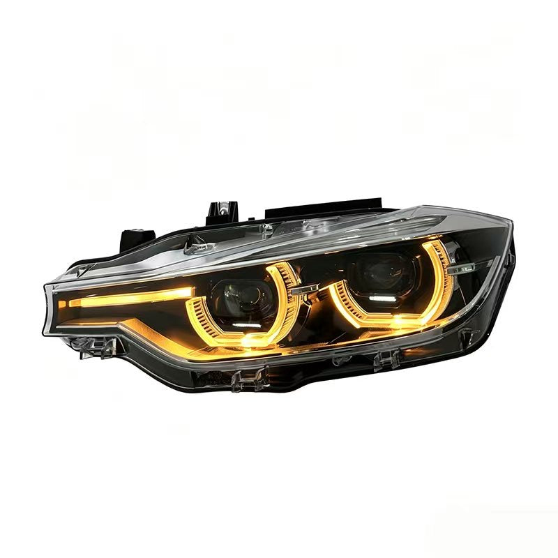 IKON LCI Headlight Upgrade – BMW F30 Pre-LCI (2012–2015) Dual-Colour White/Yellow Halogen