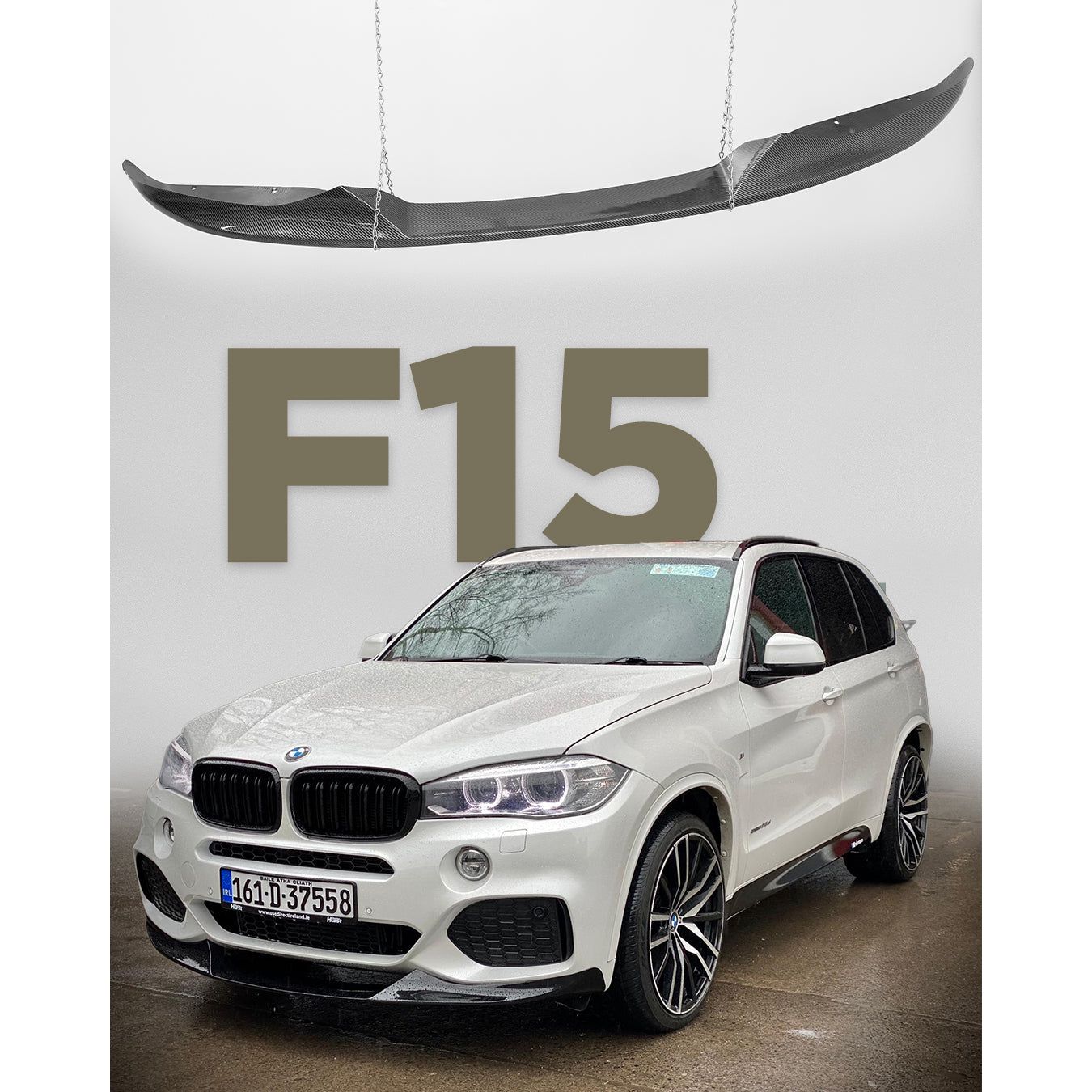F15 X5 M-Sport  M-Performance Aero-Style  Front Lip Spoiler and  Rear Diffuser Kit