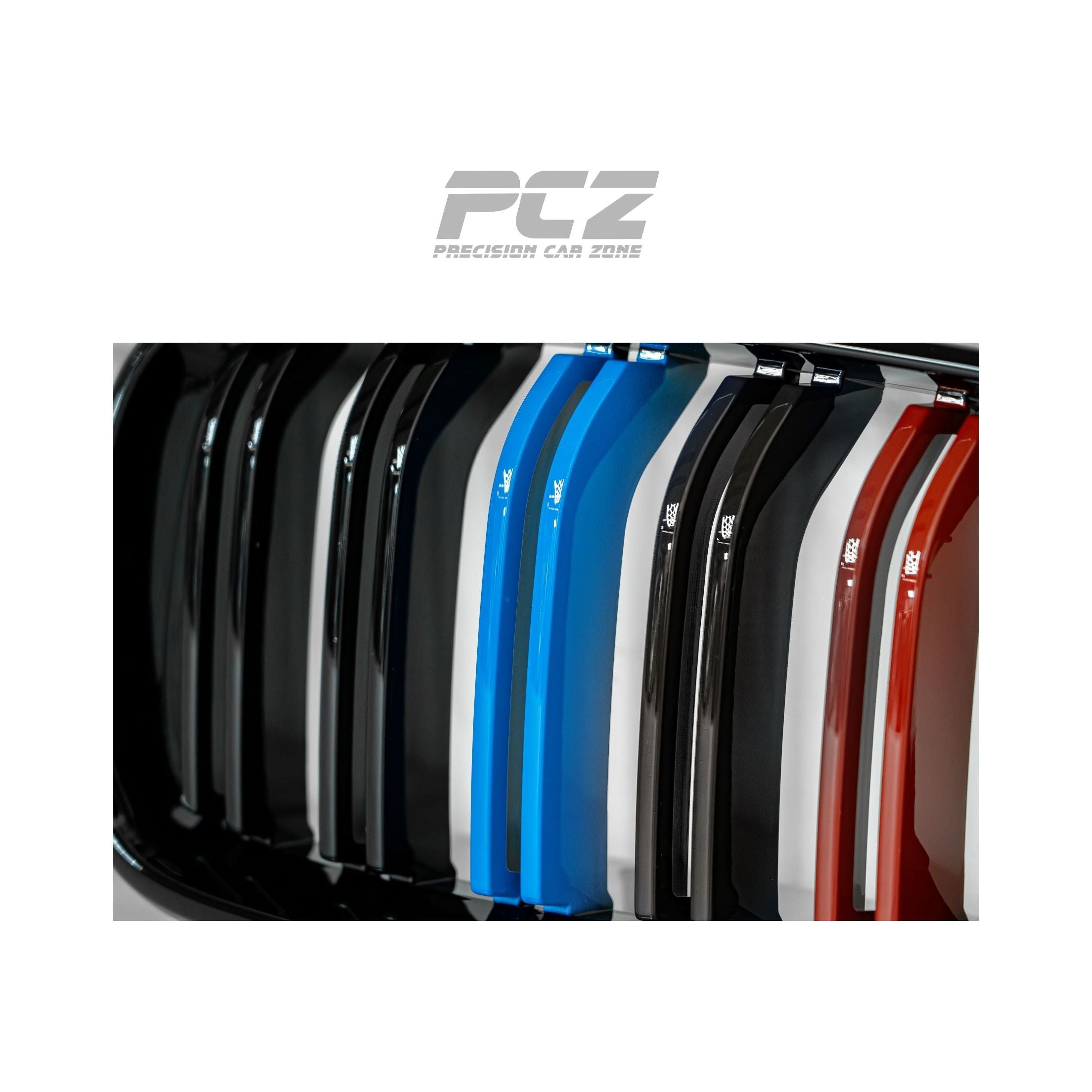 F22/F23 Blacked Out Dual Grill M-Colour/Glossy Black