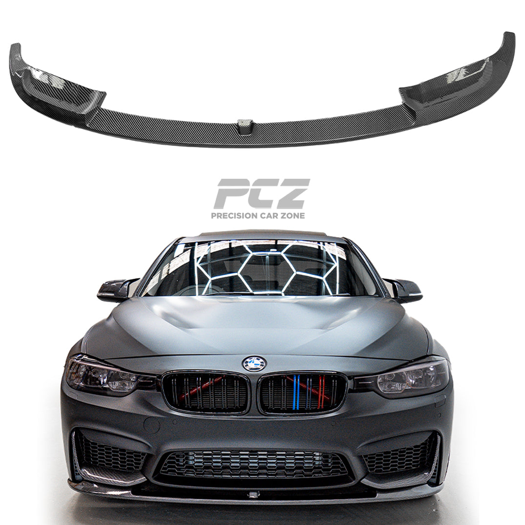F30 M-PERFORMANCE LIP FOR M3 BUMPER CARBON LOOK