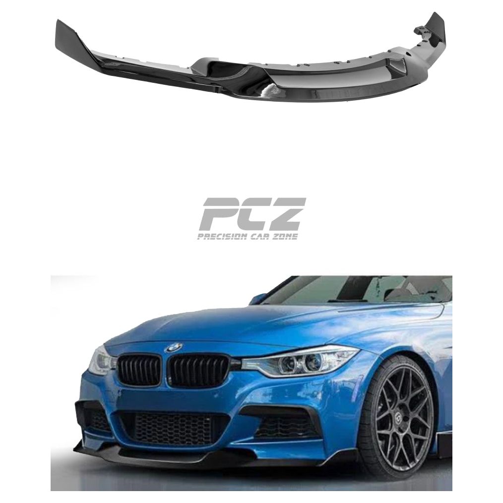 F30/F31 Mad Style Front Lip Glossy Black