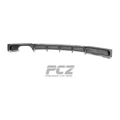 F30 M-Performance Style Diffuser Dual Single Exhaust Carbon Look 00-