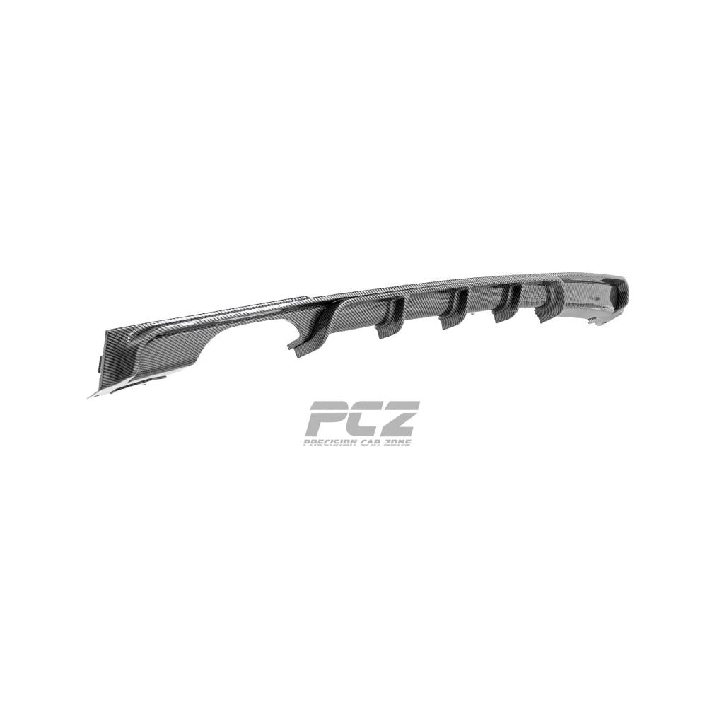F30 M-Performance Style Diffuser Dual Single Exhaust Carbon Look 00-