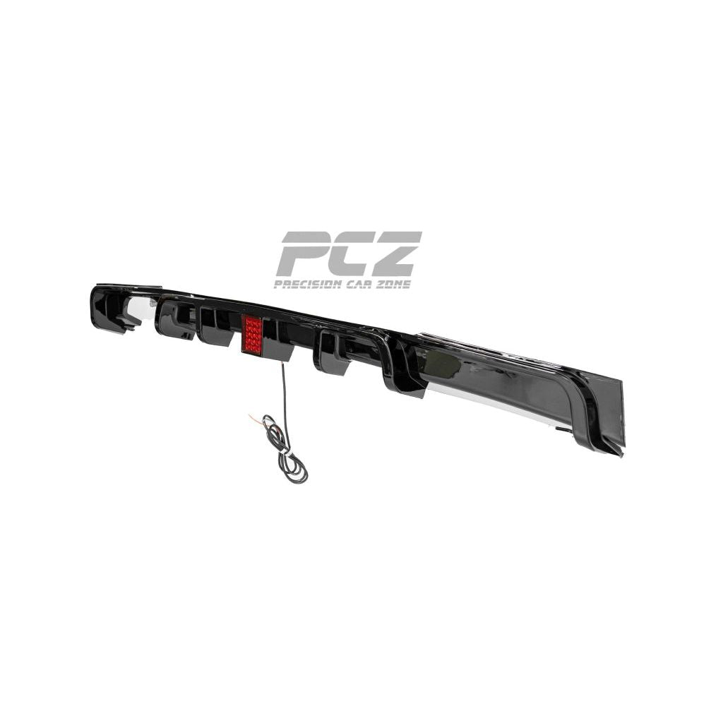 F30 M-Performance Style Diffuser With Led Dual Single Exhaust