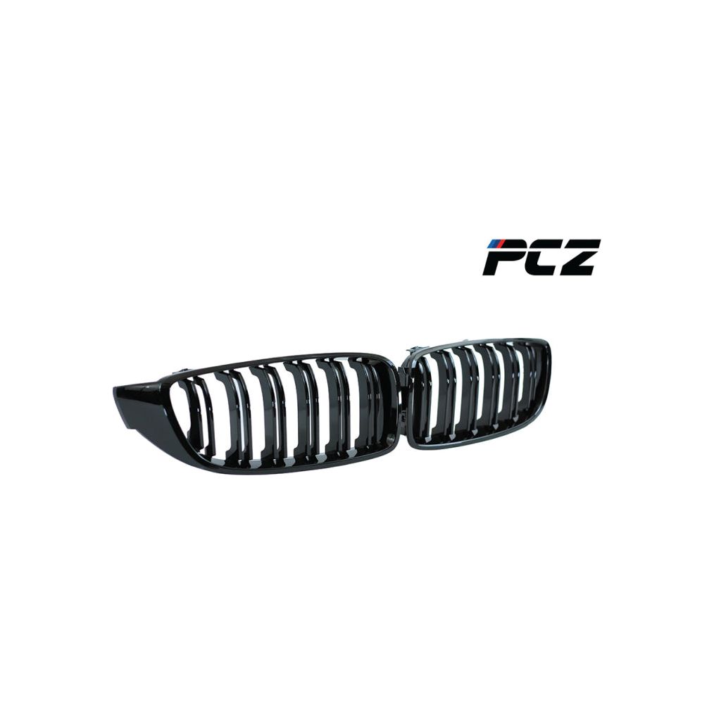 F30 Dual Grill Glossy Black