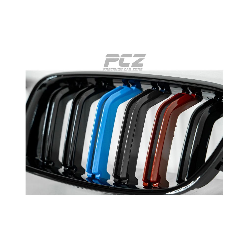 F30 Blacked Out Dual Grill M-Colour