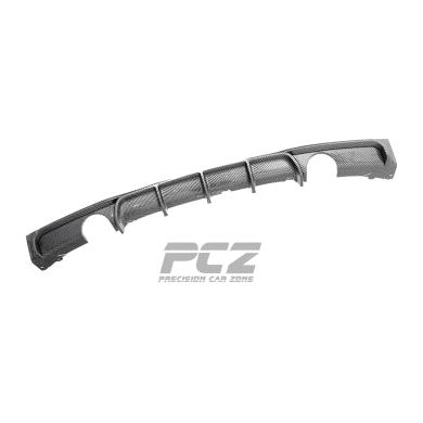 F30 M-Performance Style Diffuser Dual Exhaust Carbon Look 0-0