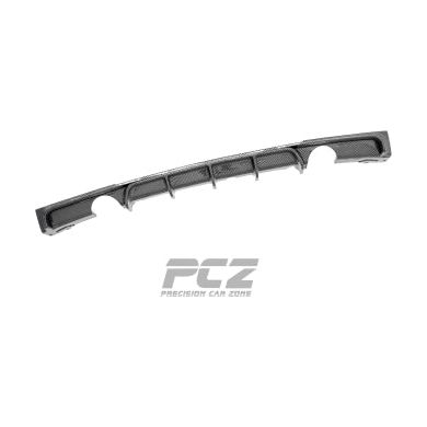 F30 M-Performance Style Diffuser Dual Exhaust Carbon Look 0-0
