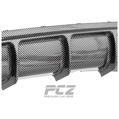 F32/F33/F36 M-Performance Didffuser (Dual Single Outlet) Carbon Look
