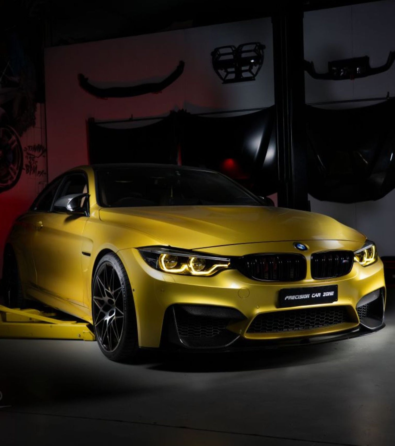 BMW 4 Series F32/F36 & M3/M4 F80/F82 LCI-2 White/Yellow LED Headlights – Plug & Play Upgrade