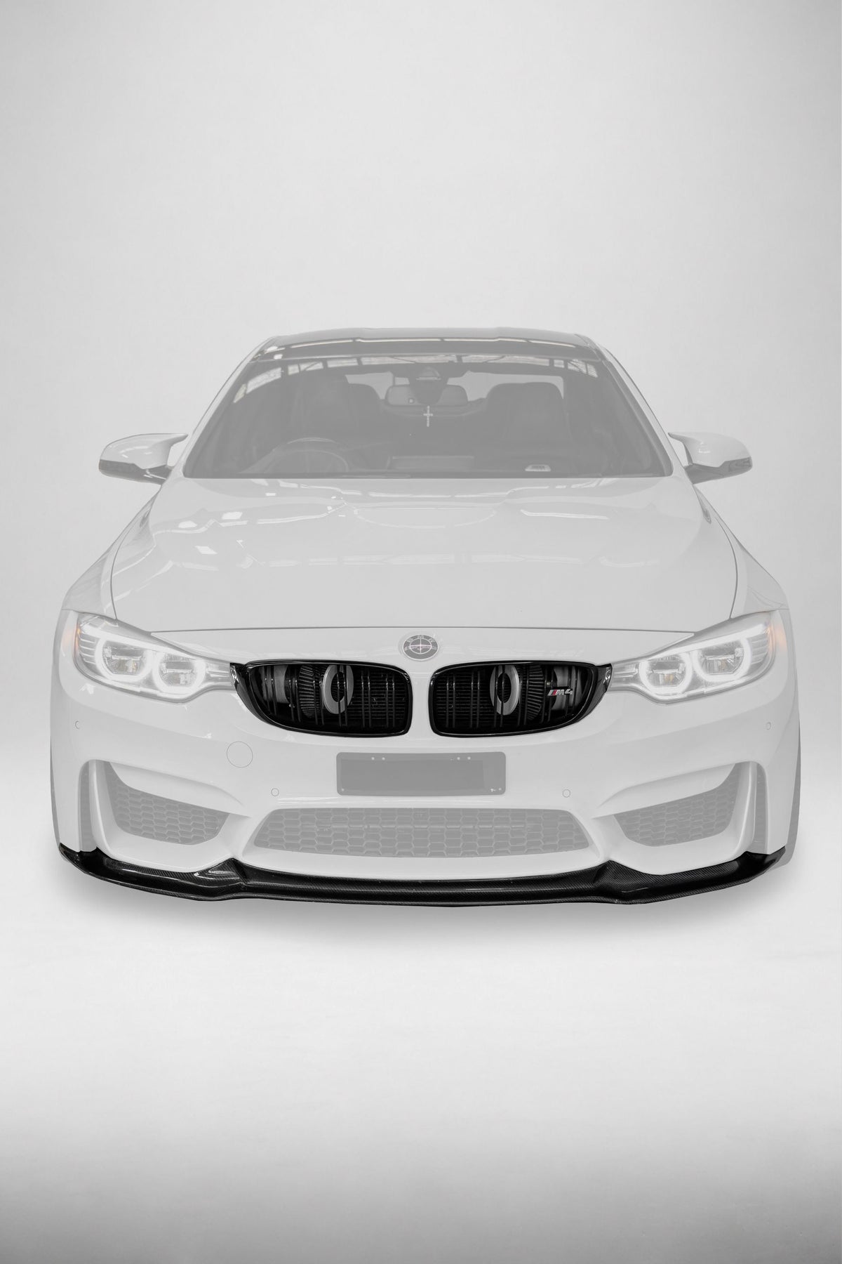 BMW F80 M3, F82 / F83 M4 & F32 / F33 / F36 4 Series M Performance Style Gloss Black Dual Slat Front Grilles