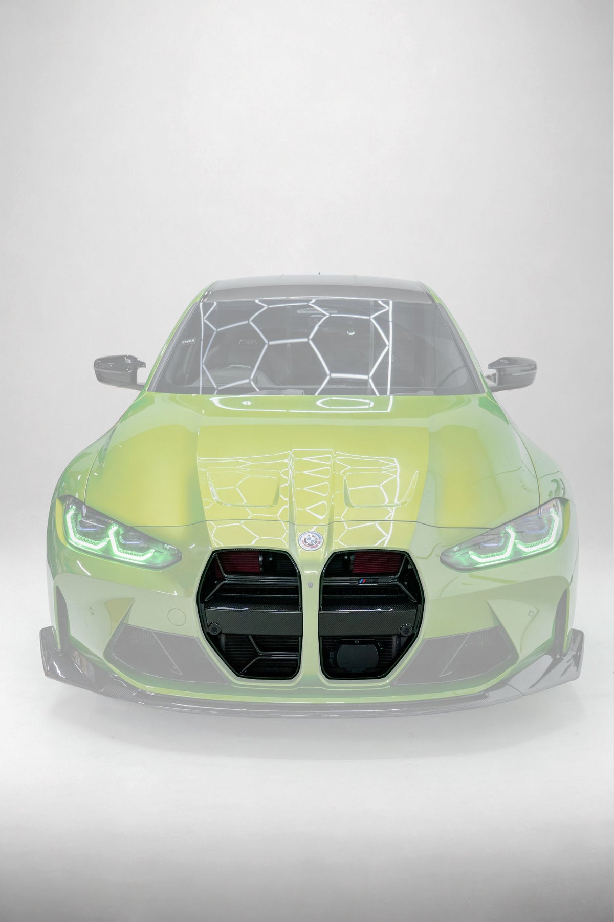 BMW M3 G80 / M4 G82 CSL Style Front Grille – Gloss Black
