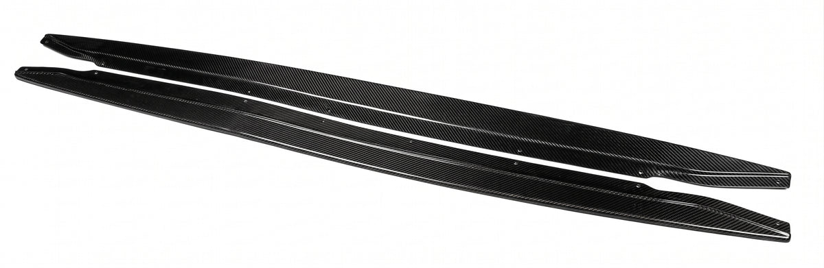 BMW G80 M3 MHC Style Dry Carbon Fibre OEM Replacement Side Skirts