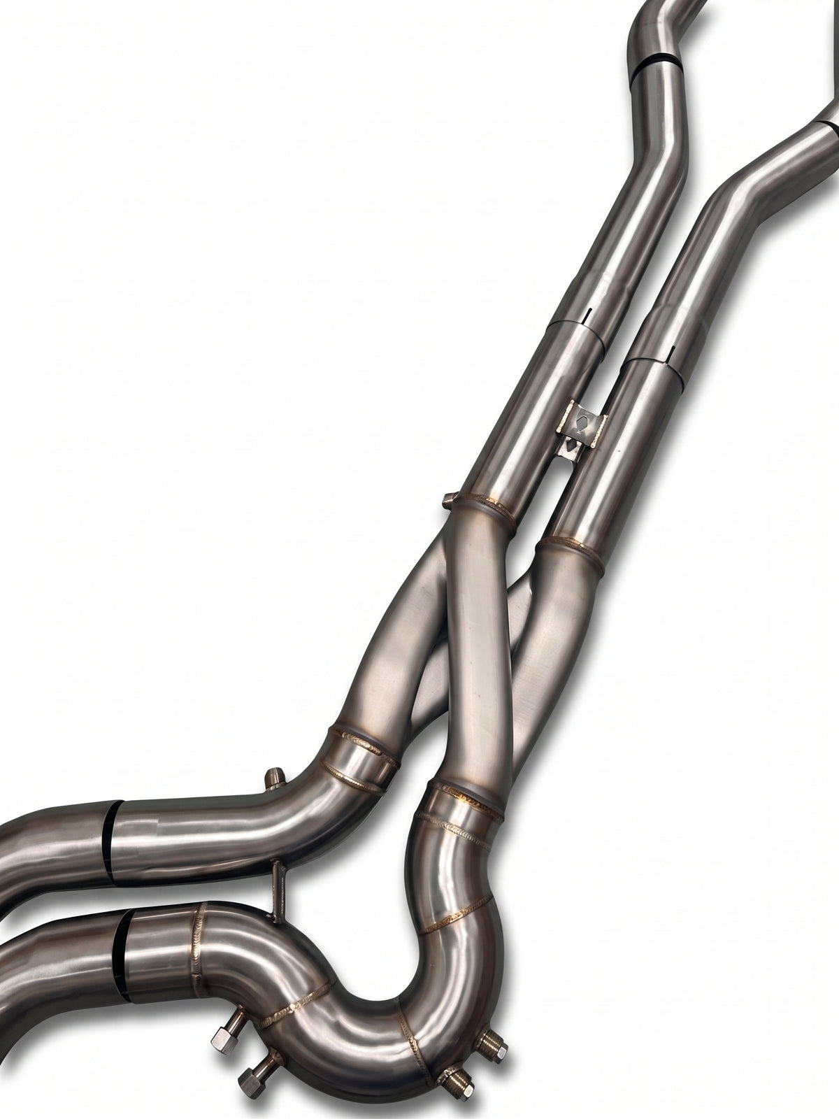 PCZ Performance 3.5" Valved Catback Exhaust System w/ Equal Length Z-Pipe & Remote – BMW G80 M3 / G81 / G82 M4 / G83