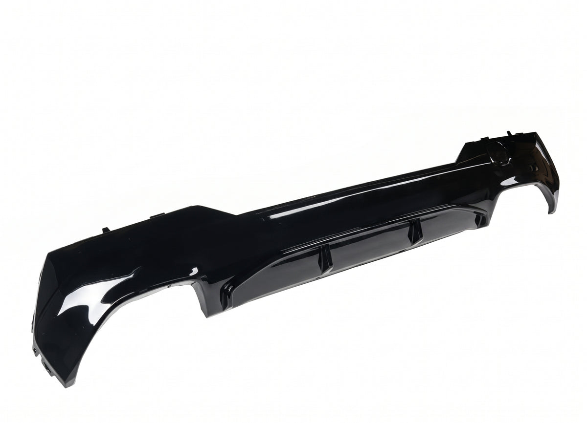 M440i Style Gloss Black Rear Bumper Diffuser for BMW 4 Series G22 G23 M Sport (2020–2024 Pre-LCI)