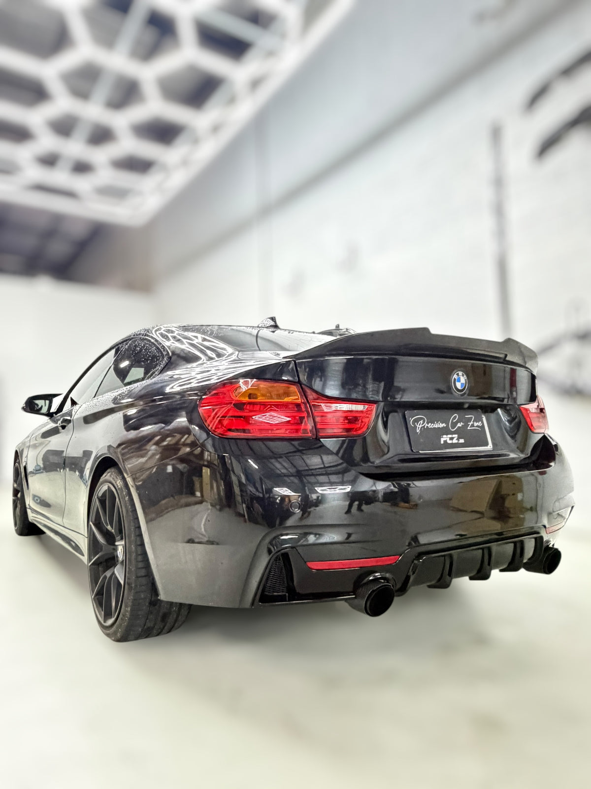 BMW 4-Series F32 Coupe 2013–2020 PSM Style Rear Spoiler Carbon Fiber
