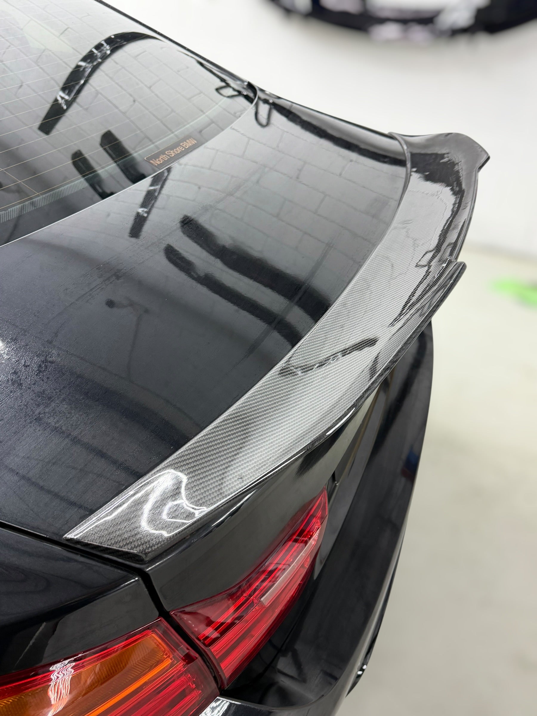 BMW 4-Series F32 Coupe 2013–2020 PSM Style Rear Spoiler Carbon Fiber