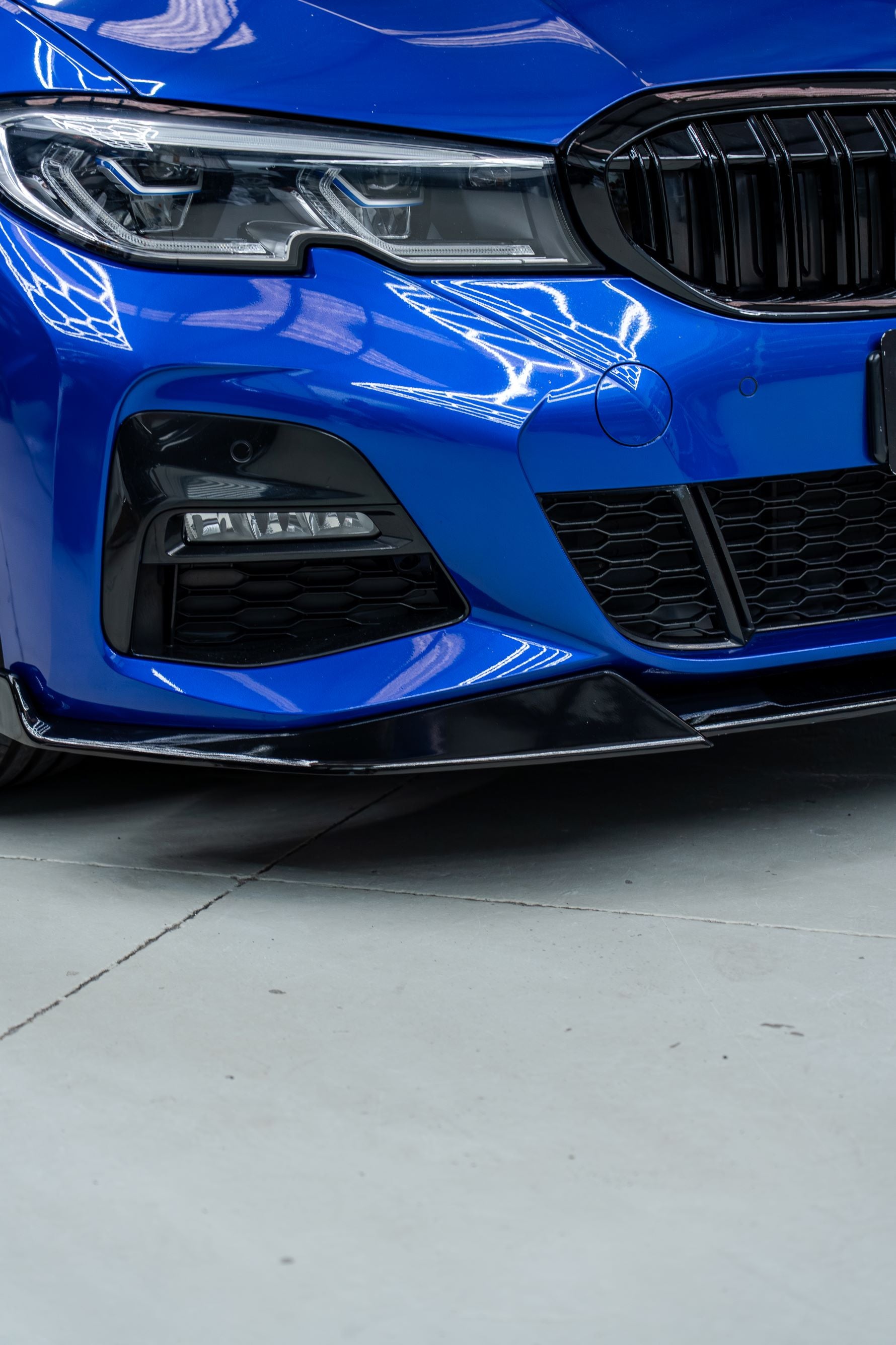 G20 PRE Blade-Style Front Lip Glossy Black