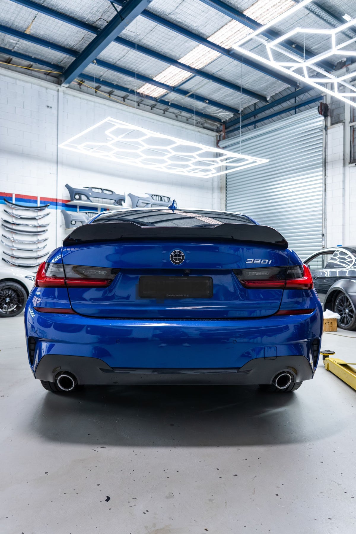 BMW G20 / G80 PSM-Style Rear Spoiler — Gloss Black (2019+)