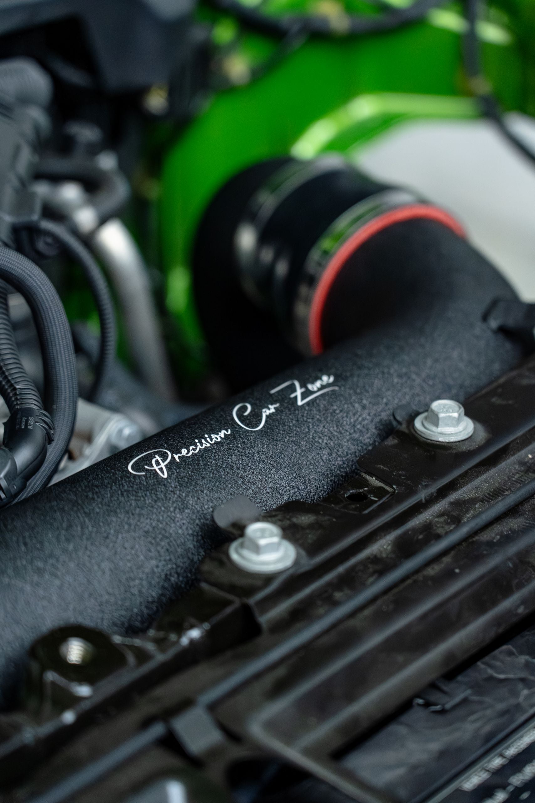 PCZ Front Mount Intake System Powder-Coated Aluminium Pipe | BMW G80 G81 M3 • G82 G83 M4 • G87 M2 | S58 3.0T