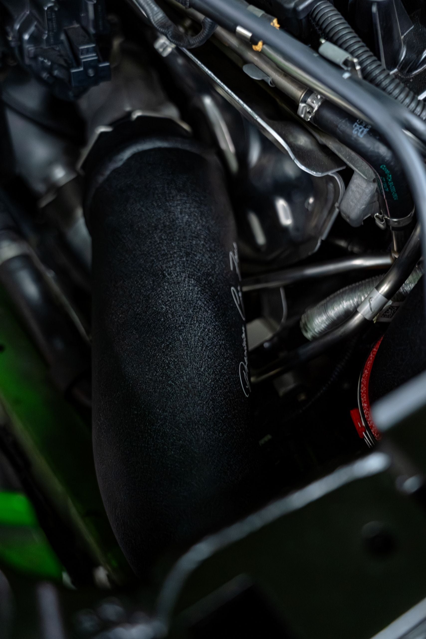 PCZ Front Mount Intake System Powder-Coated Aluminium Pipe | BMW G80 G81 M3 • G82 G83 M4 • G87 M2 | S58 3.0T