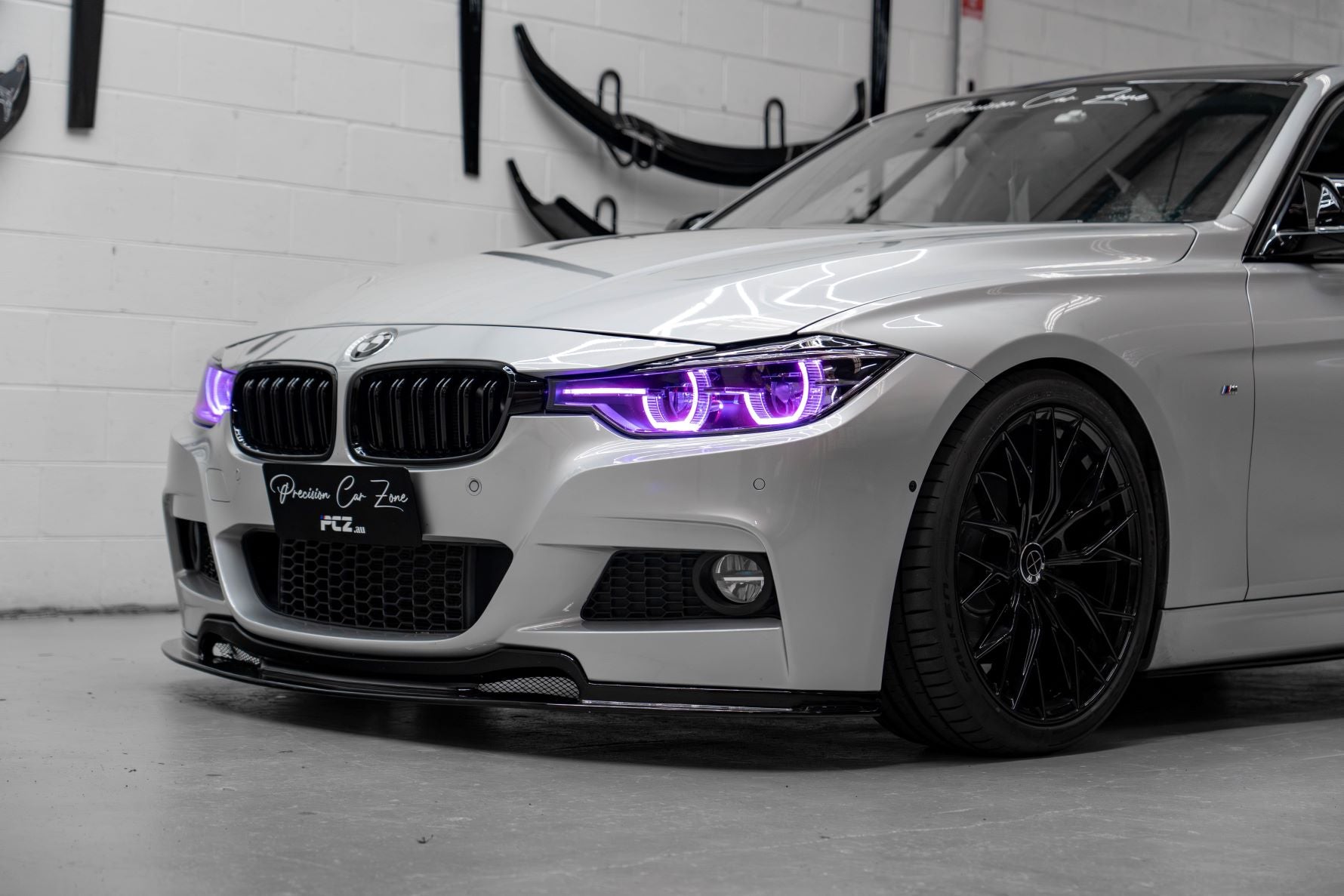 F30 Vorsteiner Style Front Lip Carbon Look