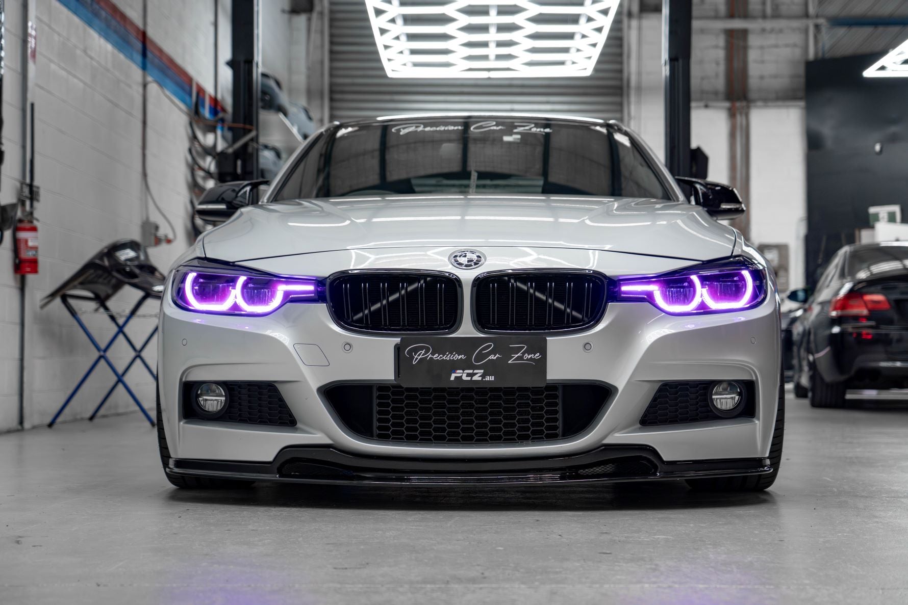F30 F31 Vorsteiner-Style Front Lip Glossy Black