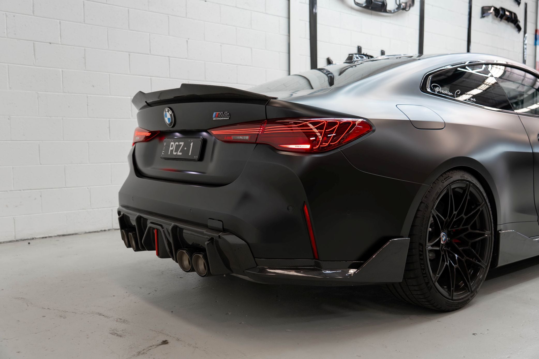 BMW G82 M4 MP-Style Pre-Pregged Dry Carbon Replacement Rear Splitter (2021+)