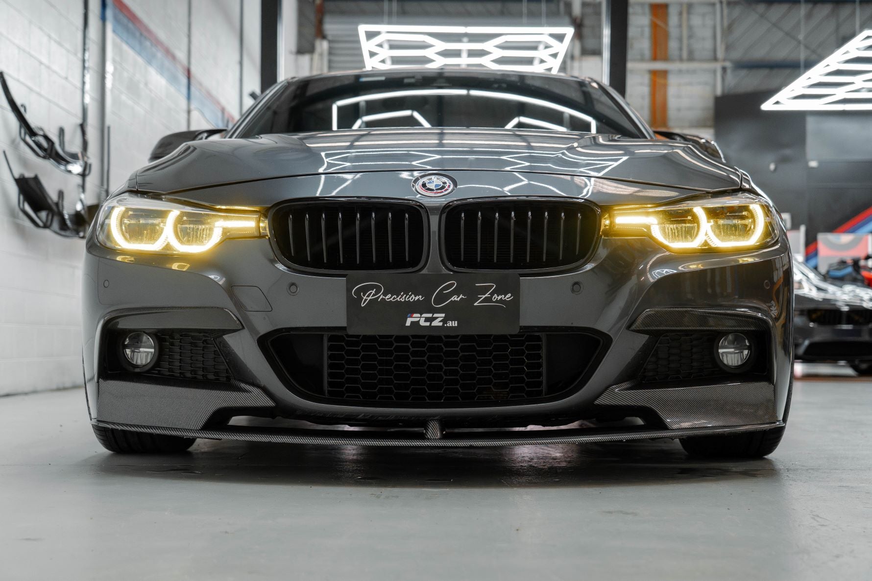 F30/F31 M-Performance Style Front Lip Carbon Look