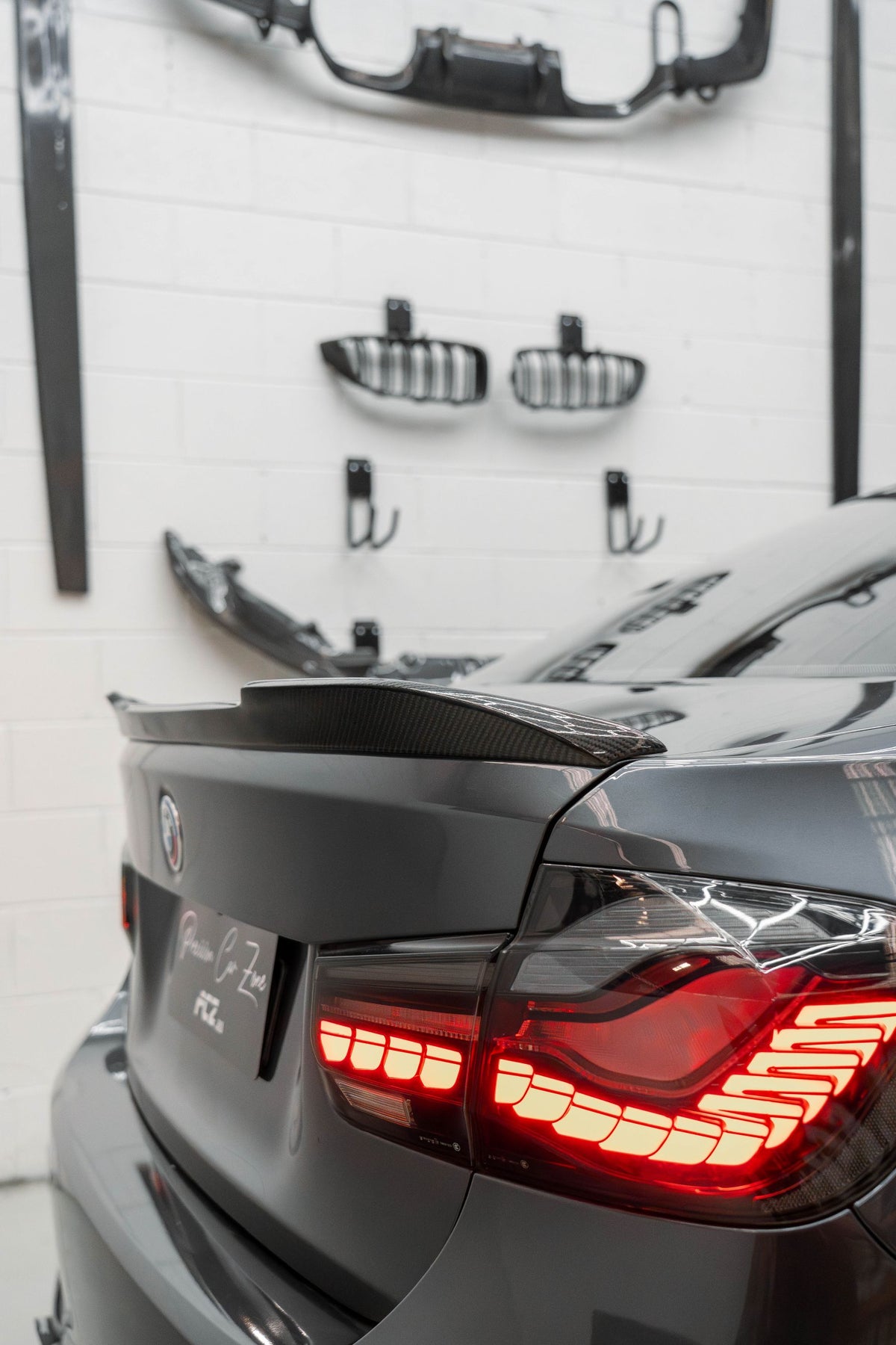 BMW F30 / F80 M3 Dry Pre-Preg Carbon Fiber CS Style Trunk Spoiler (2012–2018)