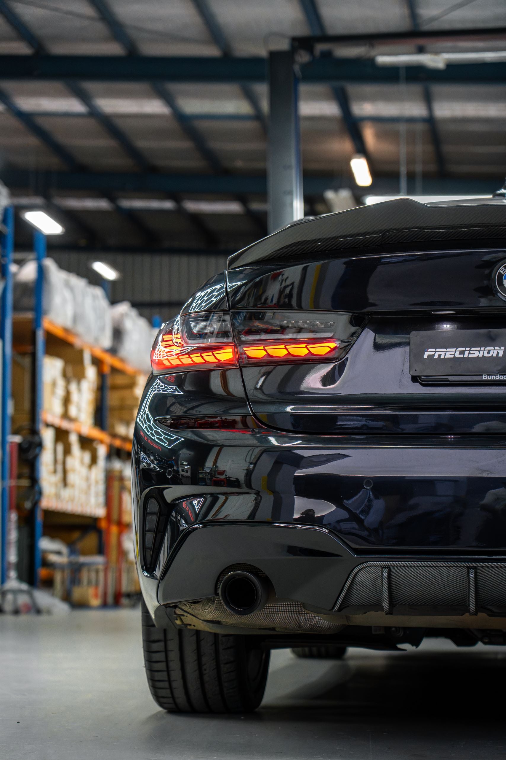G20 G28 Rock Rear Diffuser For M-Tech Carbon Look