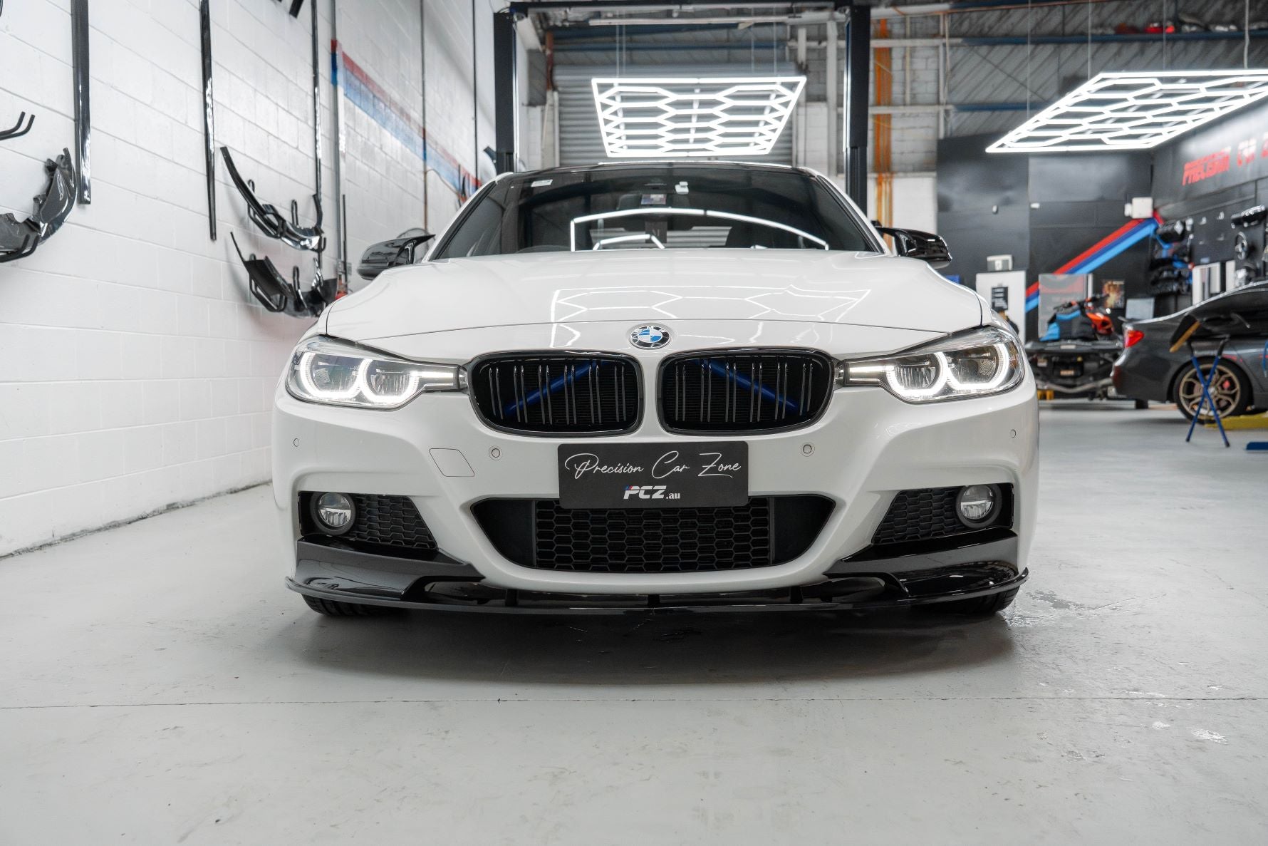 F30/F31 M-Performance Style Front Lip Glossy Black