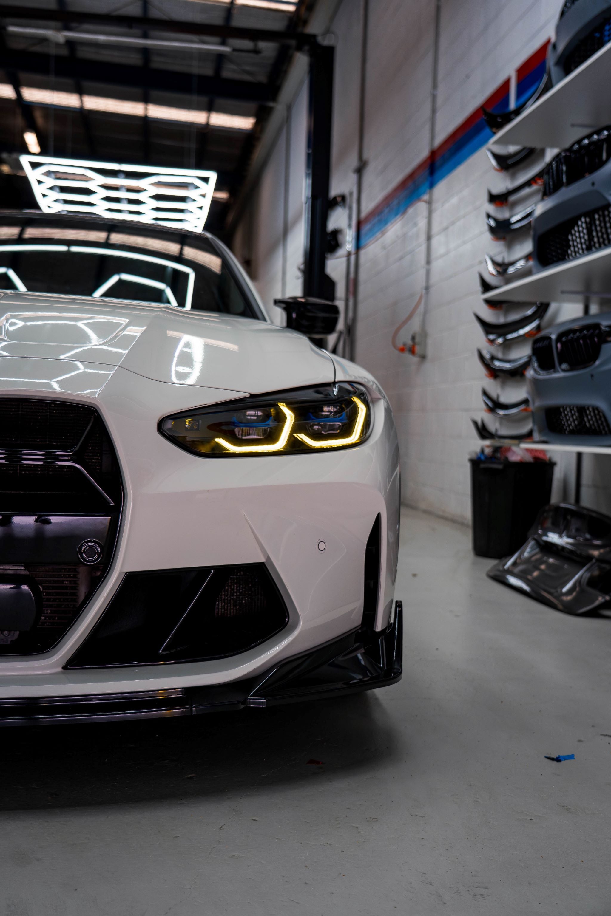 G80 / G82 / G83 M3 M4 MP-Type Front Bumper Vent — Glossy Black