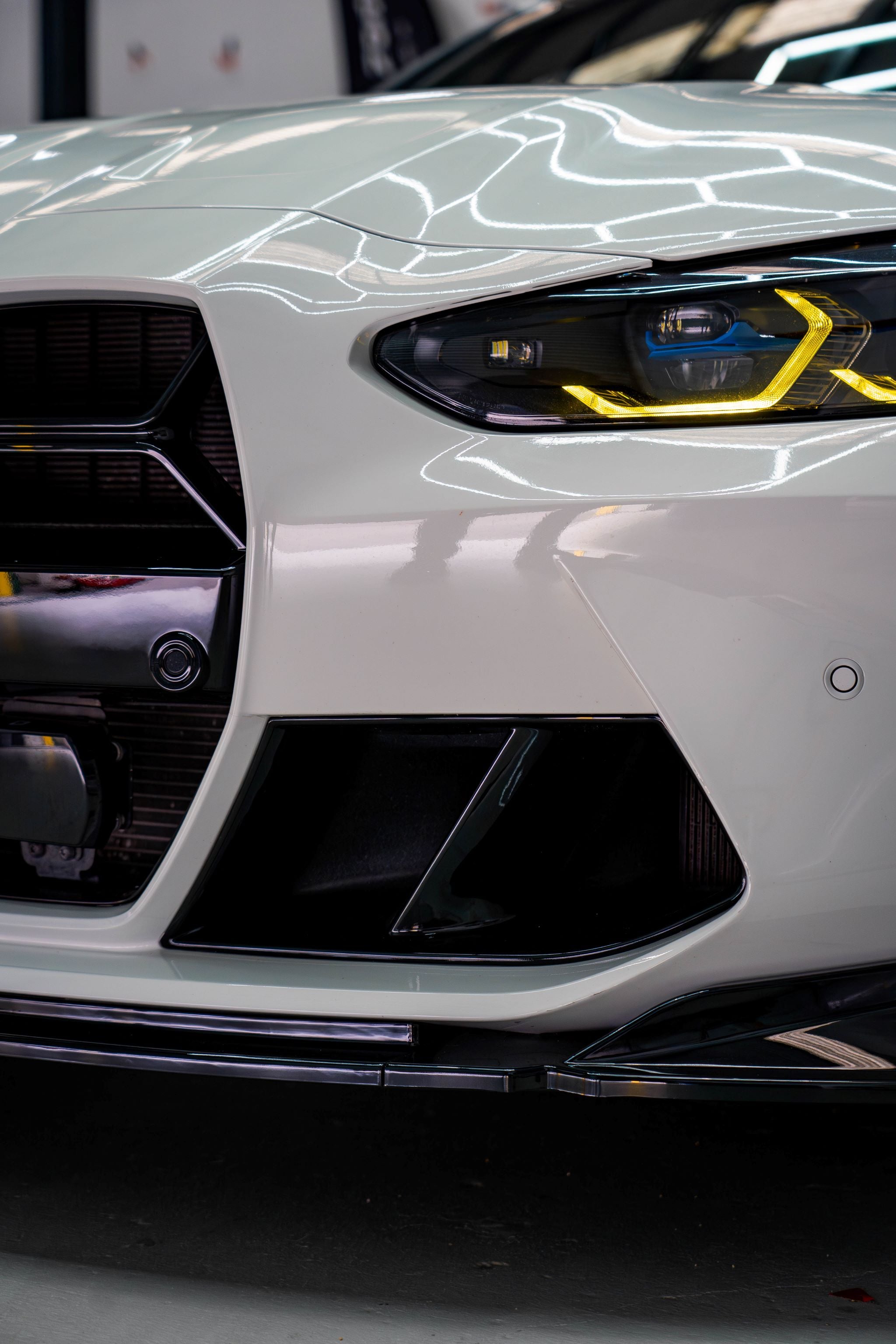 G80 / G82 / G83 M3 M4 MP-Type Front Bumper Vent — Glossy Black