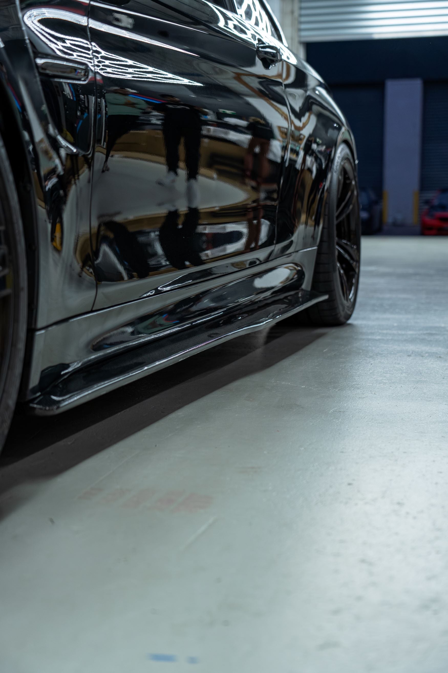 BMW F82 / F83 M4 PSM-Style Carbon Fiber Side Skirts (2014–2019)