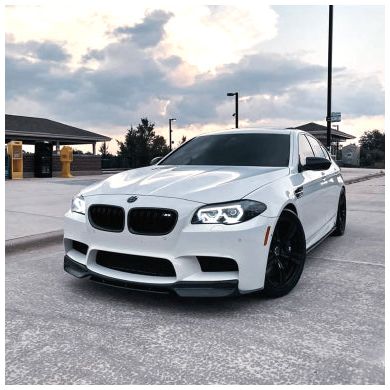 F10 F11 M5 Pre M-Performance Side Mirror Cover Caps  Gloss Black