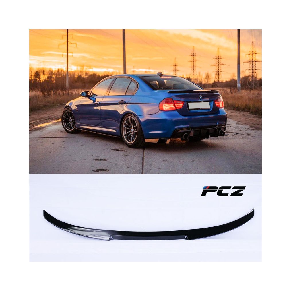 M4StyleSpoilerCarbonLookforBMW3SeriesE90Pre2005-2011