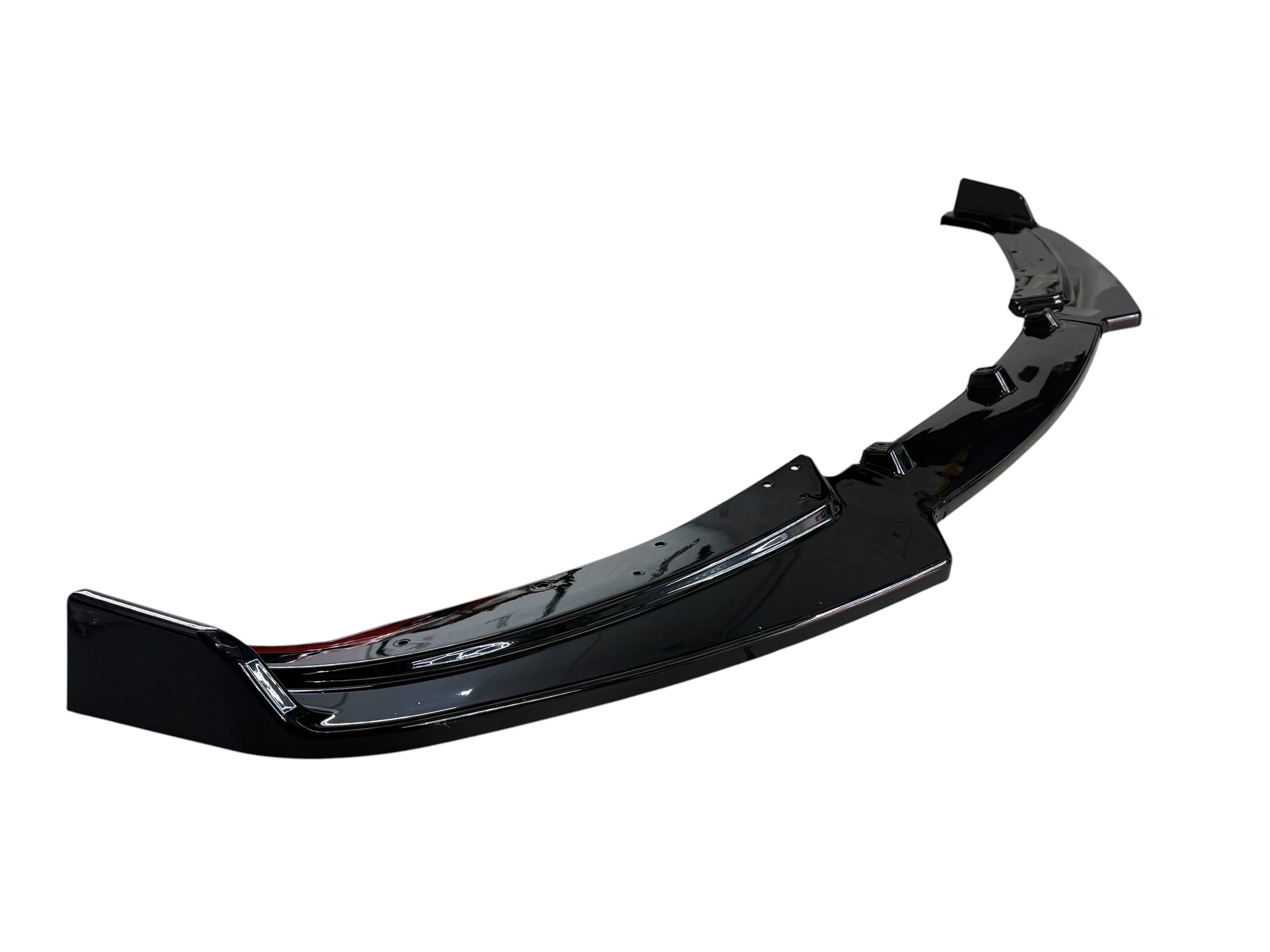 BMW F30 3 Series Pre-LCI Base Bumper: M-Performance Style Front Lip (Gloss Black)
