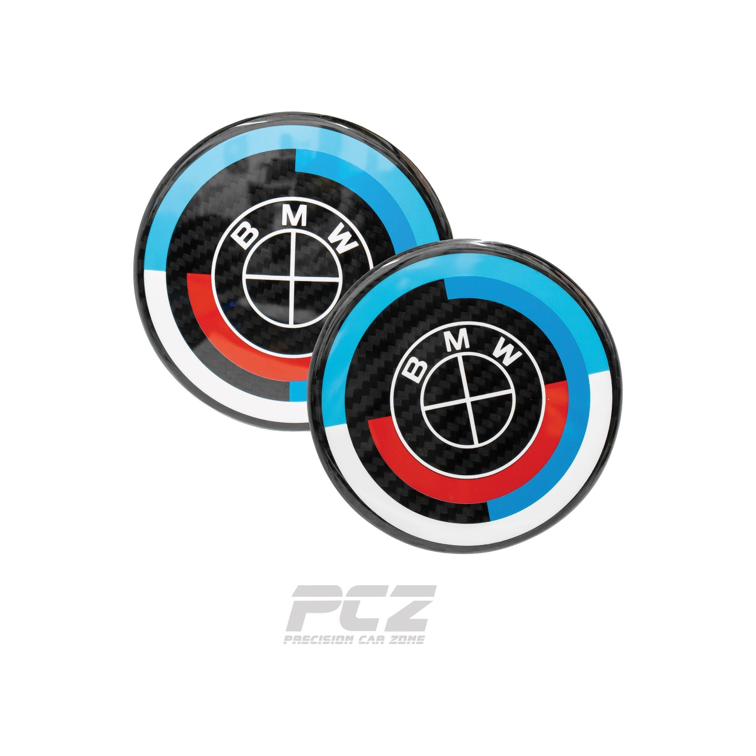 BMW Carbon Fiber M 50 Year Anniversary Emblem Badges Rear