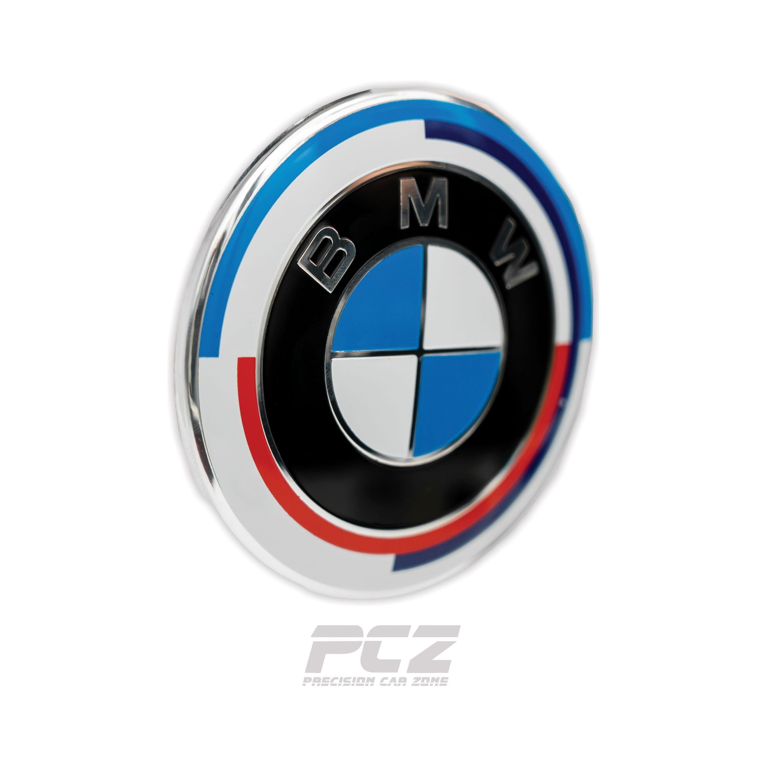 BMW E-Series 50 Year Emblem Badges Set Front And Rear